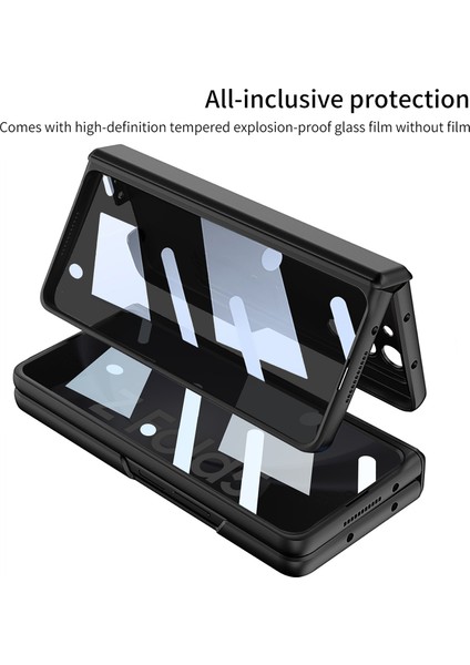 Samsung Galaxy Z Fold5 5g Kapak Koruma Kabuğu Kickstand Pc Kılıfı Önlem Ön Ekran Filmi ile Koruma Kabuğu (Yurt Dışından) fırsatları