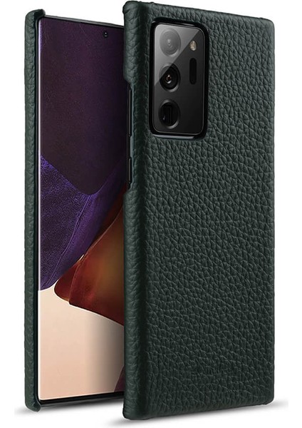 Samsung Galaxy NOTE20 Ultra, Inek Deri Kaplamalı Pc Koruyucu Kapak Için Şok Geçirmez Telefon Kılıfı (Yurt Dışından)