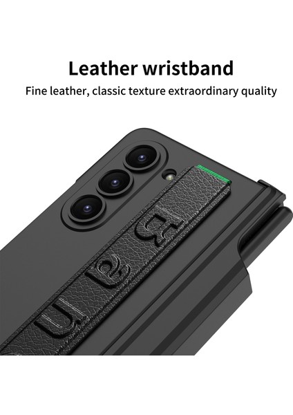 Samsung Galaxy Z Fold5 5g Kasa Kalem Tutucu Bilek Kayış Pc Telefon Kapağı Ön Ekran Filmi (Yurt Dışından) indirimleri