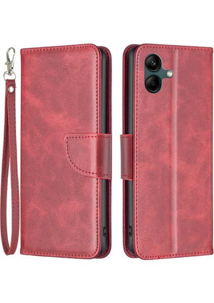 Samsung Galaxy A05 4g Case Pu Deri Telefon Kapağı Cüzdan Standı (Yurt Dışından)