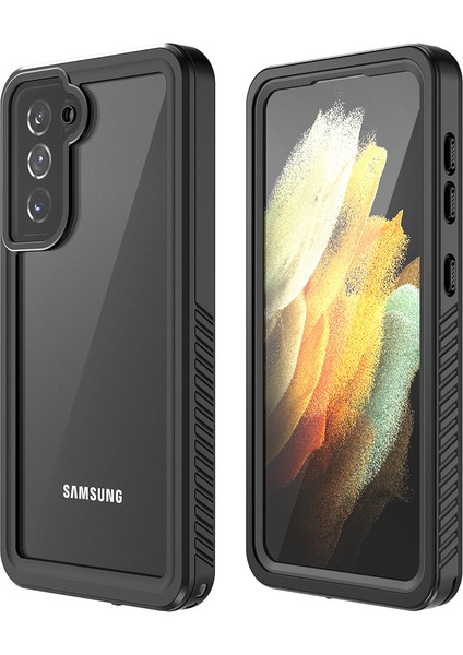 Samsung Galaxy S21 5g Cep Telefonu IP68 Su Geçirmez Kılıf Toz Geçirmez Anti-Damla Şeffaf Kabuk (Yurt Dışından) modelleri