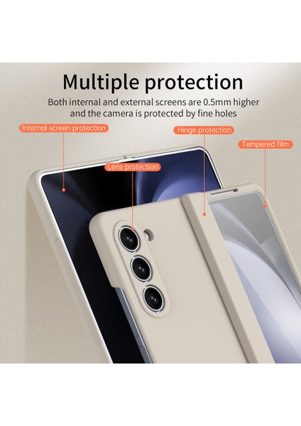 Samsung Galaxy Z Fold5 5g Case Anti-Drop Sert Pc Telefon Kapağı (Yurt Dışından) fırsatları