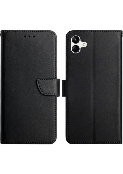 Samsung Galaxy A05 4g Case Slim Fit Tpu + Inek Deri Cep Telefonu Kapağı (Yurt Dışından)