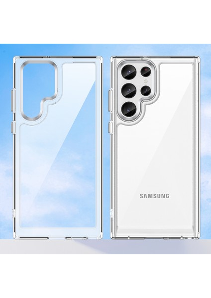 Samsung Galaxy S22 Ultra 5g Elektraplatma Düğmeleri ile Temiz Telefon Kılıfı (Yurt Dışından) fiyatları