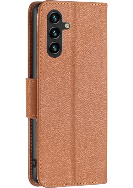 Samsung Galaxy A15 4g Case Litchi Doku Pu Deri Cüzdan Cep Telefonu Kapağı (Yurt Dışından) indirimleri