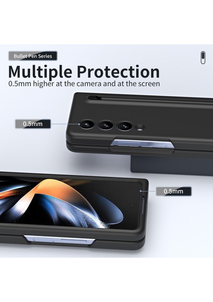 Samsung Galaxy Z Fold4 5g Kılıf Kılıf Pen Kauçuk Pc Katlanır Telefon Kapağı (Yurt Dışından) fırsatları