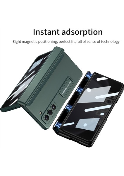 Samsung Galaxy Z Fold5 5g Kapak Koruma Kabuğu Kickstand Pc Kılıfı Önlem Ön Ekran Filmi ile Koruma Kabuğu (Yurt Dışından) indirimleri