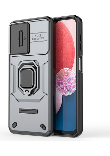 Samsung Galaxy A13 Case Pc+Tpu Kickstand Telefon Kapağı Slayt Kamera Kapağı (Yurt Dışından)