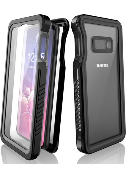 Samsung Galaxy S10E IP68 Su Geçirmez Şnorkel Net Kılıf Anti-Fall Tam Koruma Telefon Kapağı (Yurt Dışından) fiyatları