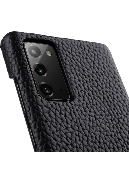 Samsung Galaxy NOTE20 Geri Telefon Kılıfı, Inek Deri Kaplamalı Pc Anti Drop Kapağı (Yurt Dışından) fırsatları