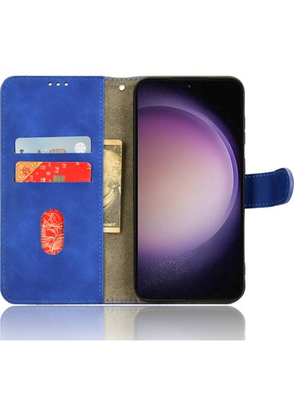 Samsung Galaxy S23 Fe Pu Deri Deri Şok Emici Cüzdan Standı Kılıf Deri Touch Telefon Kapağı (Yurt Dışından) fiyatları