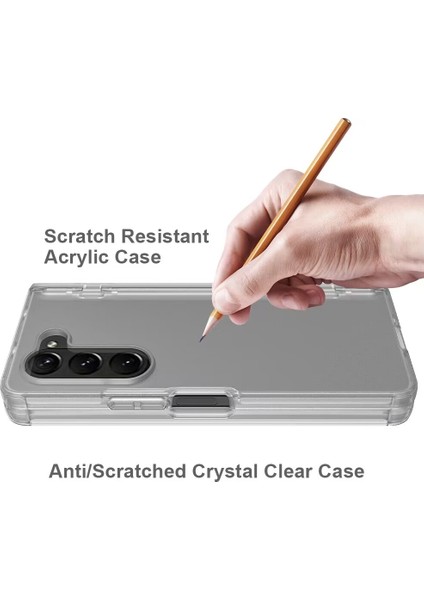 Samsung Galaxy Z Fold5 5g Case Case Menteşe Koruma Mat Telefon Kapağı Evcil Hayvan Filmi (Yurt Dışından) fırsatları