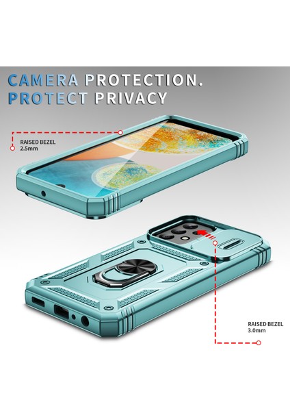 Samsung Galaxy A23 4g / 5g Pc+Tpu Kickstand Case Card Tutucu Telefon Kabuğu (Yurt Dışından) indirimleri