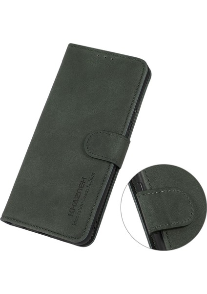Samsung Galaxy A15 4g Case Pu Deri Deri Cüzdan Anti-Drop Telefon Stand Kapağı (Yurt Dışından)