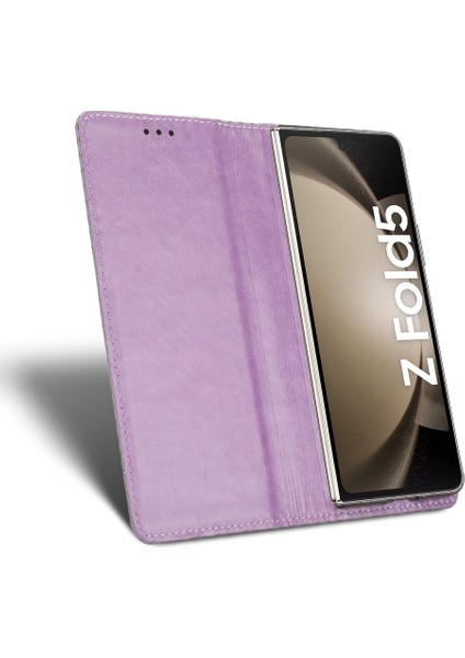 Samsung Galaxy Z Fold5 5g Pu Deri Stand Kılıfı Pen Tutucu ile Basılı Cüzdan Telefon Kılıfı (Yurt Dışından) fırsatları