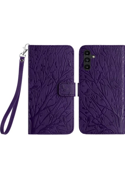 Samsung Galaxy S23 Fe Kasa Koruyucu Deri Telefon Kapağı Stand Cüzdanı (Yurt Dışından)