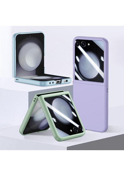 Samsung Galaxy Z Flip5 5g Pc Cilt Touch Telefon Kılıfı Anti-Çizelge Kapağı (Yurt Dışından) fiyatları