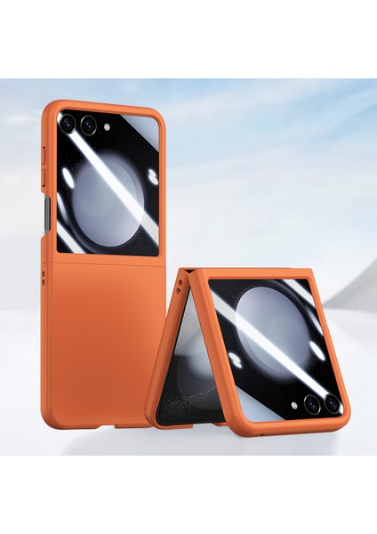 Samsung Galaxy Z Flip5 5g Pc Cilt Touch Telefon Kılıfı Anti-Çizelge Kapağı (Yurt Dışından) indirimleri