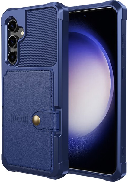 Samsung Galaxy S23 Fe Kart Tutucu Kickstand Telefon Kılıfı Pu Deri Kaplamalı Tpu Arka Kapak (Yurt Dışından) fiyatları