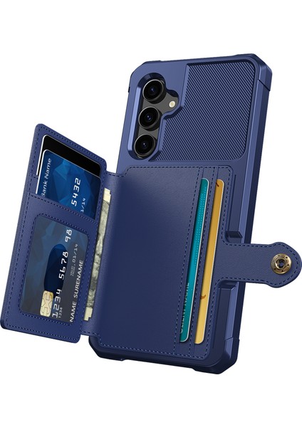 Samsung Galaxy S23 Fe Kart Tutucu Kickstand Telefon Kılıfı Pu Deri Kaplamalı Tpu Arka Kapak (Yurt Dışından) modelleri