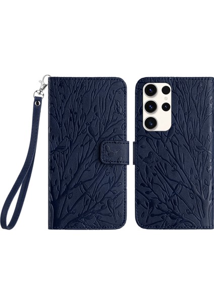 Samsung Galaxy S22 Ultra 5g Kasa Cüzdanı Pu Deri Telefon Kapağı Stand (Yurt Dışından)