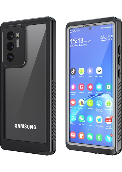 IP68 Su Geçirmez Kılıf Samsung Galaxy NOTE20 Ultra Anti-Düşme Anti-Çizik Yüzme Mobil Kapak (Yurt Dışından) modelleri