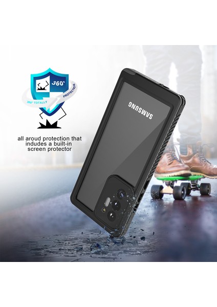 IP68 Su Geçirmez Kılıf Samsung Galaxy NOTE20 Ultra Anti-Düşme Anti-Çizik Yüzme Mobil Kapak (Yurt Dışından) indirimleri