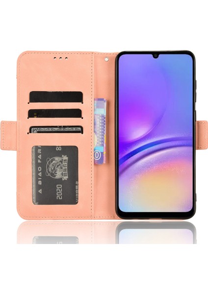 Samsung Galaxy A05 4g Deri Kılıf Flip Stand Telefon Kapağı Birden Fazla Kart Yuvası (Yurt Dışından) modelleri
