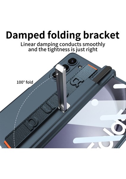 Samsung Galaxy Z Fold5 5g Kasa Kalem Tutucu Bilek Kayış Pc Telefon Kapağı Ön Ekran Filmi (Yurt Dışından) modelleri