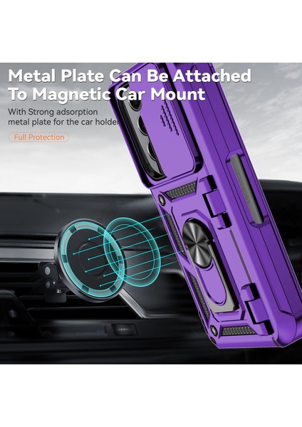Samsung Galaxy Z Fold5 5g Case Pc+Tpu Ring Kickstand ile Anti-Drop Telefon Kasası (Yurt Dışından) fırsatları