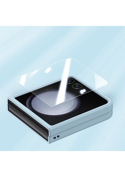 Samsung Galaxy Z Flip5 5g Pc Cilt Touch Telefon Kılıfı Anti-Çizelge Kapağı (Yurt Dışından) modelleri