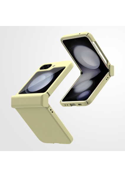 Samsung Galaxy Z Flip5 5g Sert Pc Telefon Kılıfı Menteşe Koruma Damla Koruma Mobil Koruyucu Kapak (Yurt Dışından) indirimleri