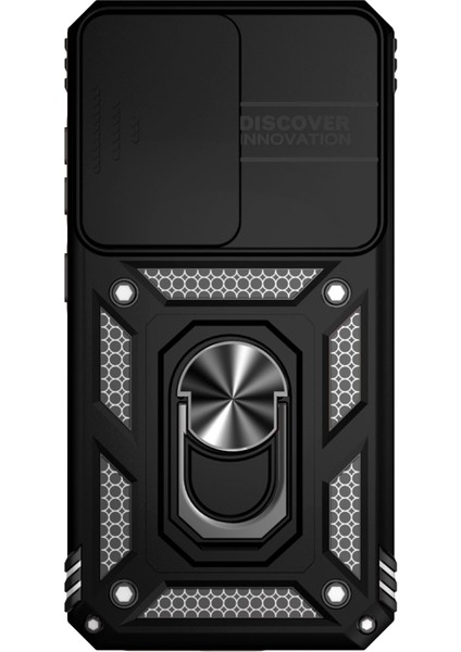 Samsung Galaxy S23 Fe Kılıf Slayt Kamera Kapağı Pc + Tpu Cep Telefonu Kapağı Halka Kickstand (Yurt Dışından) fiyatları