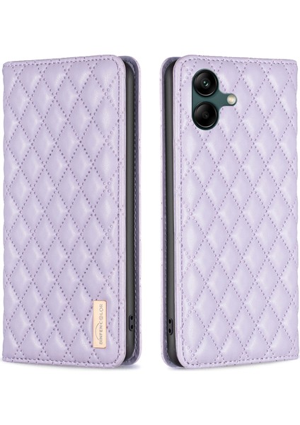 Samsung Galaxy A05 4g Kart Tutucu ile Deri Telefon Kapağı (Yurt Dışından)