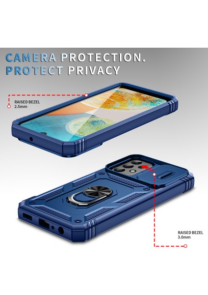 Samsung Galaxy A23 4g / 5g Pc+Tpu Kickstand Case Card Tutucu Telefon Kabuğu (Yurt Dışından) indirimleri