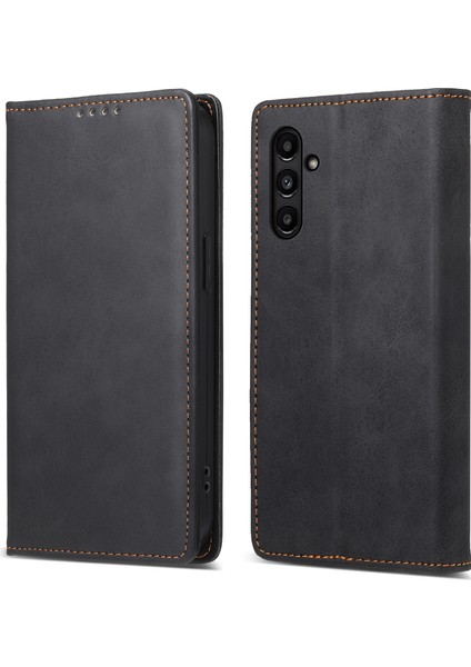 Samsung Galaxy A15 4g Kasa Rfıd Engelleme Deri Telefon Cüzdanı Kabuğu (Yurt Dışından)