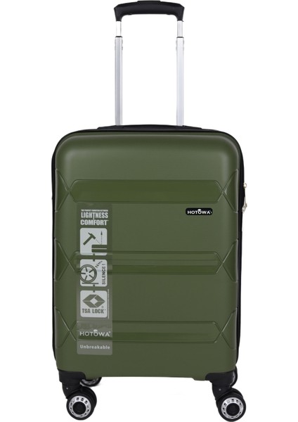 Gold Pp Valiz 8011 Haki Yeşil Tsa Kilitli Üçlü Set fırsatları