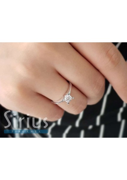 G Renk 0,40 Karat Pırlanta Tektaş Yüzük 0424R0036 indirimleri