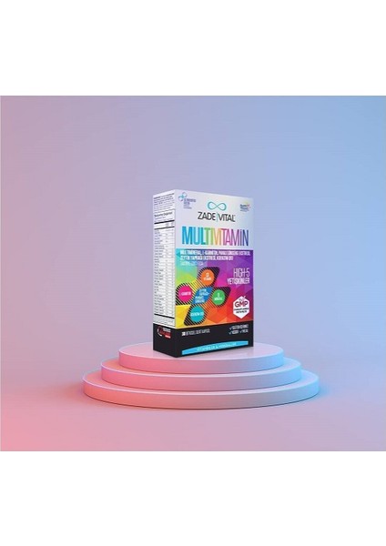 13 Vitamin 9 Mineral Içeren Multivitamin 30 Kapsül