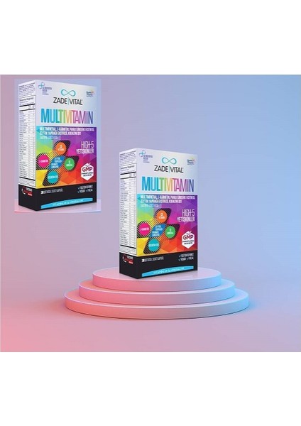 Multivitamin 30 Bitkisel Sert Kapsül x 2 Adet