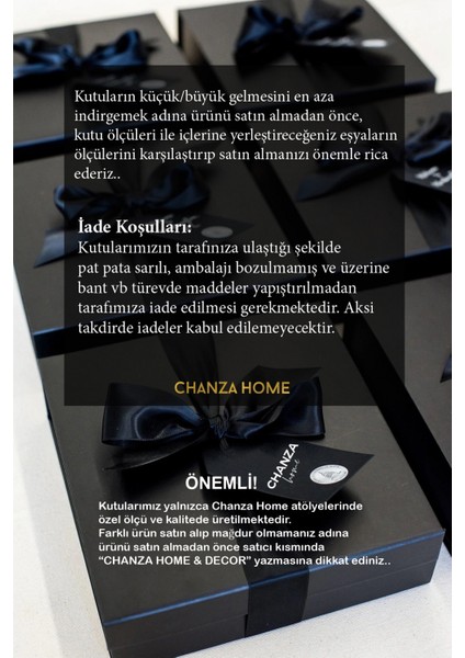 Orta Boy Kare Kurdeleli Tasarım Siyah Hediye Kutusu 15X15X17 fırsatları