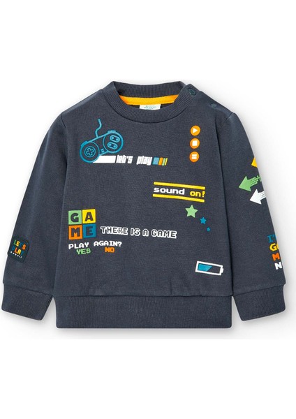 Erkek Çocuk Sweatshirt Antrasit