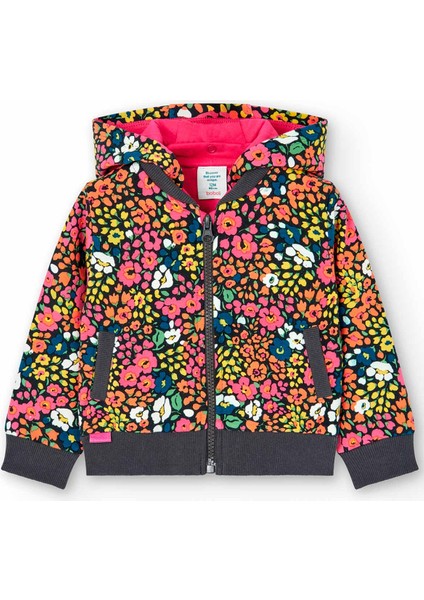 Kız Çocuk Ceket Desenli