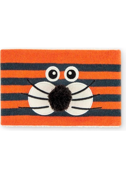 Unisex Bebek Boyunluk Turuncu