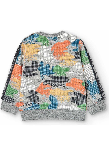Erkek Çocuk Sweatshirt Desenli