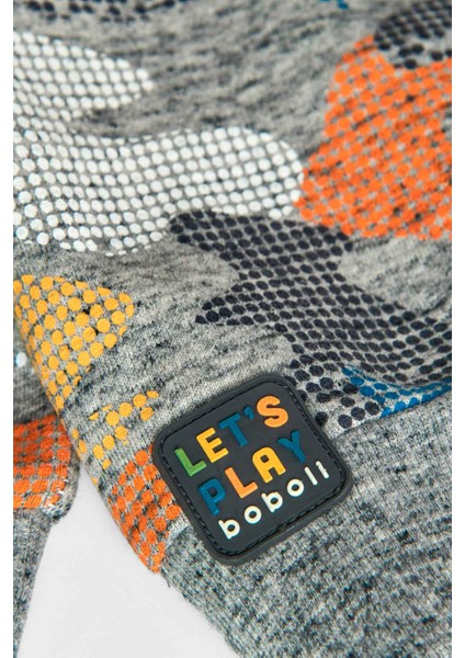 Erkek Çocuk Sweatshirt Desenli