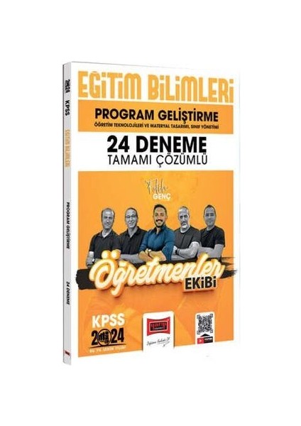2024 KPSS Eğitim Bilimleri Öğretmenler Ekibi Program Geliştirme Tamamı Çözümlü 24 Deneme