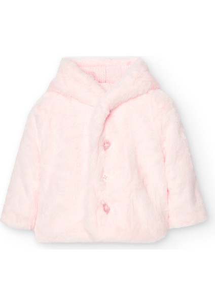 Kız Bebek Ceket Açık Pembe