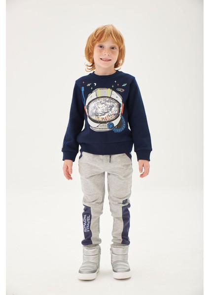 Erkek Çocuk Sweatshirt Lacivert