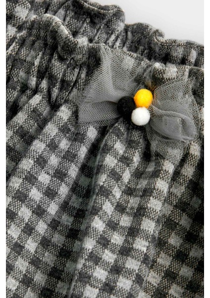 Kız Çocuk Etek Koyu Gri modelleri